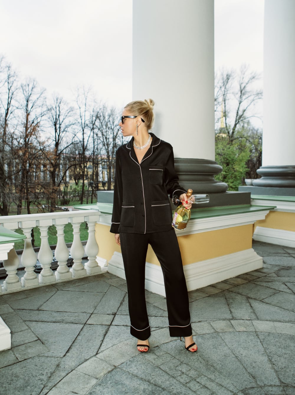 картинка Брюки Champagne Brunch - Maltseva Style