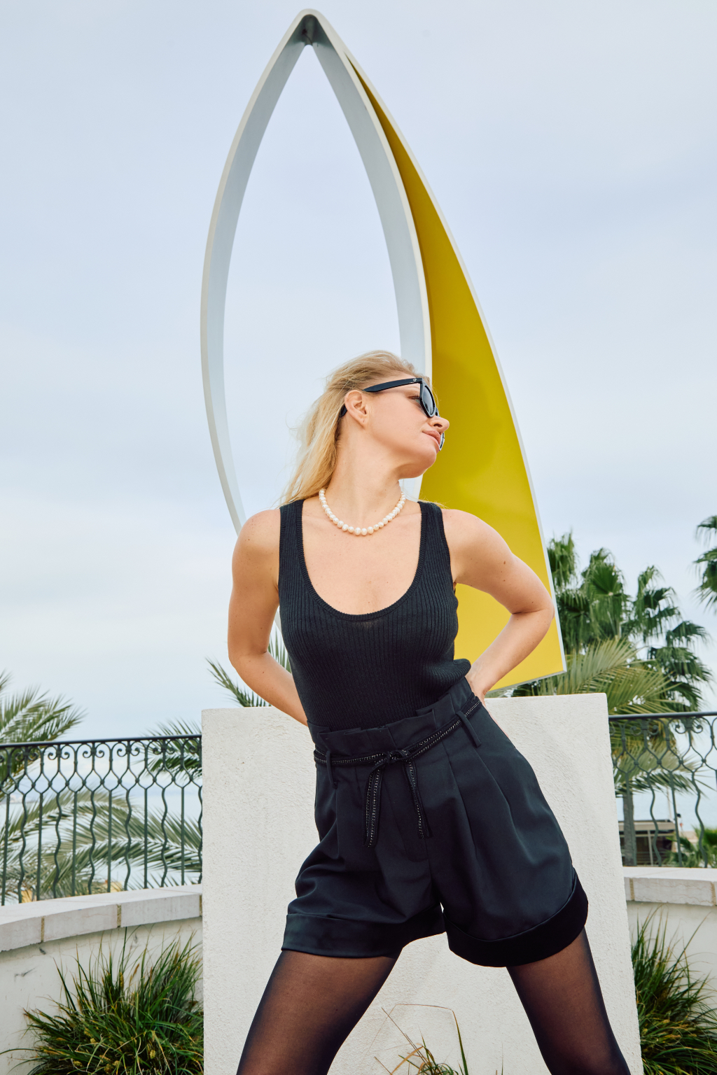 картинка Шорты Girlfriend Tuxedo - Maltseva Style