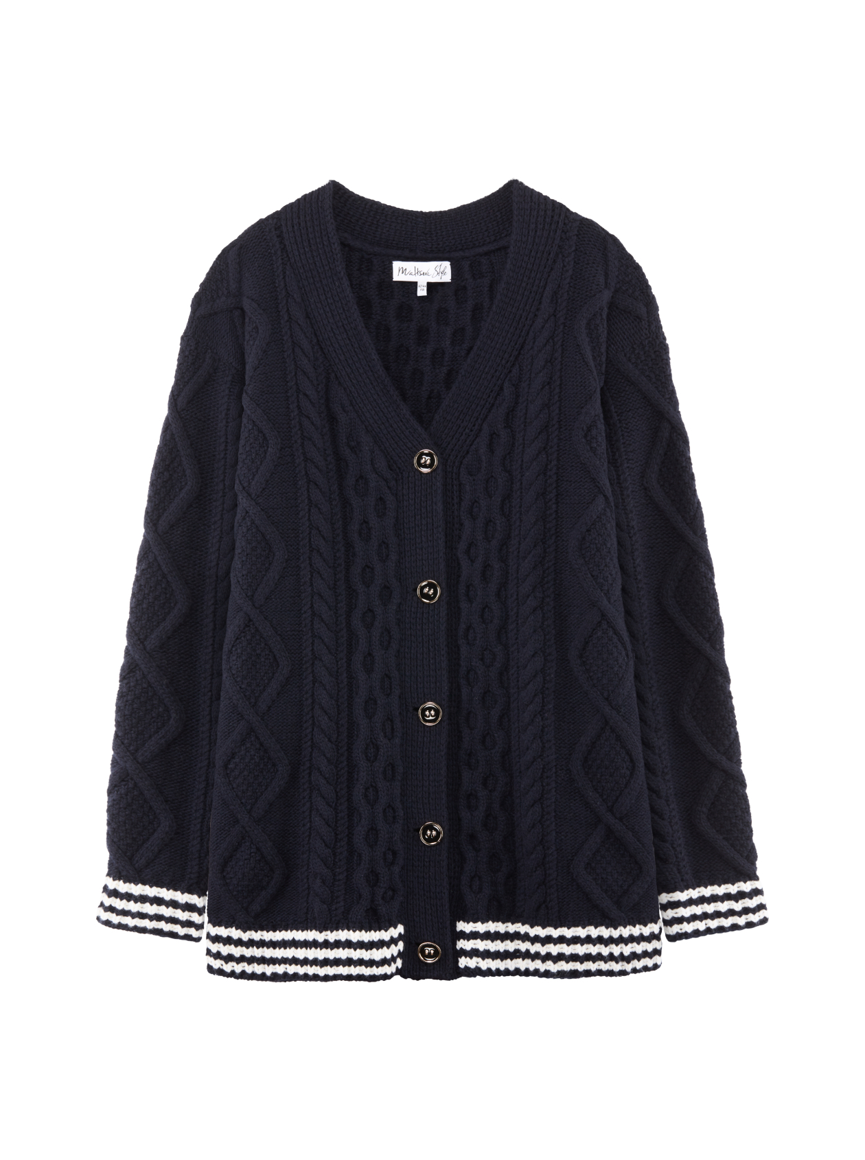 картинка Кардиган Le Train Blue - Maltseva Style