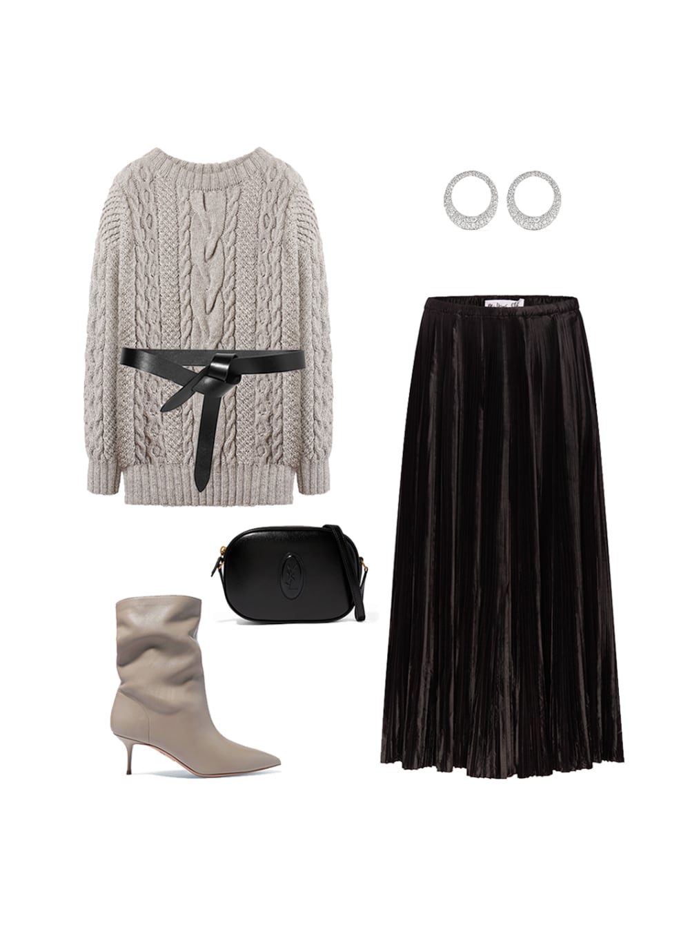 картинка Свитер Cable Knit - Maltseva Style