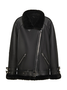 Дубленка Biker Fur Jacket