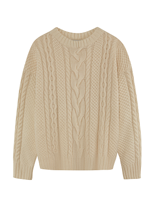 Свитер cable knit