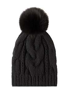 Hat Pompom Fur