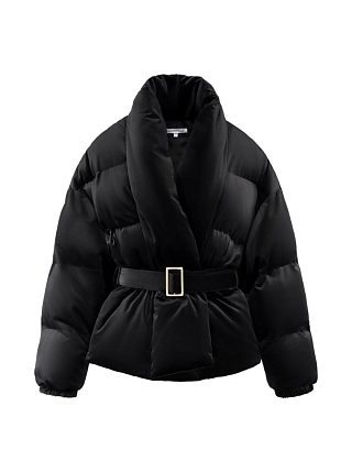 Пуховик puff velvet jacket